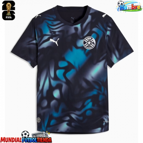Camiseta Paraguay Segunda Equipación Replica Mundial 2026 mangas cortas
